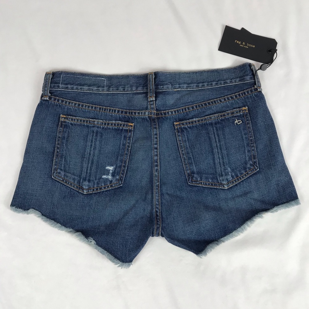 rag & bone Cutoff Denim Shorts (28) NWT